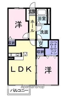 ラーゼンパーク【1階】の間取り